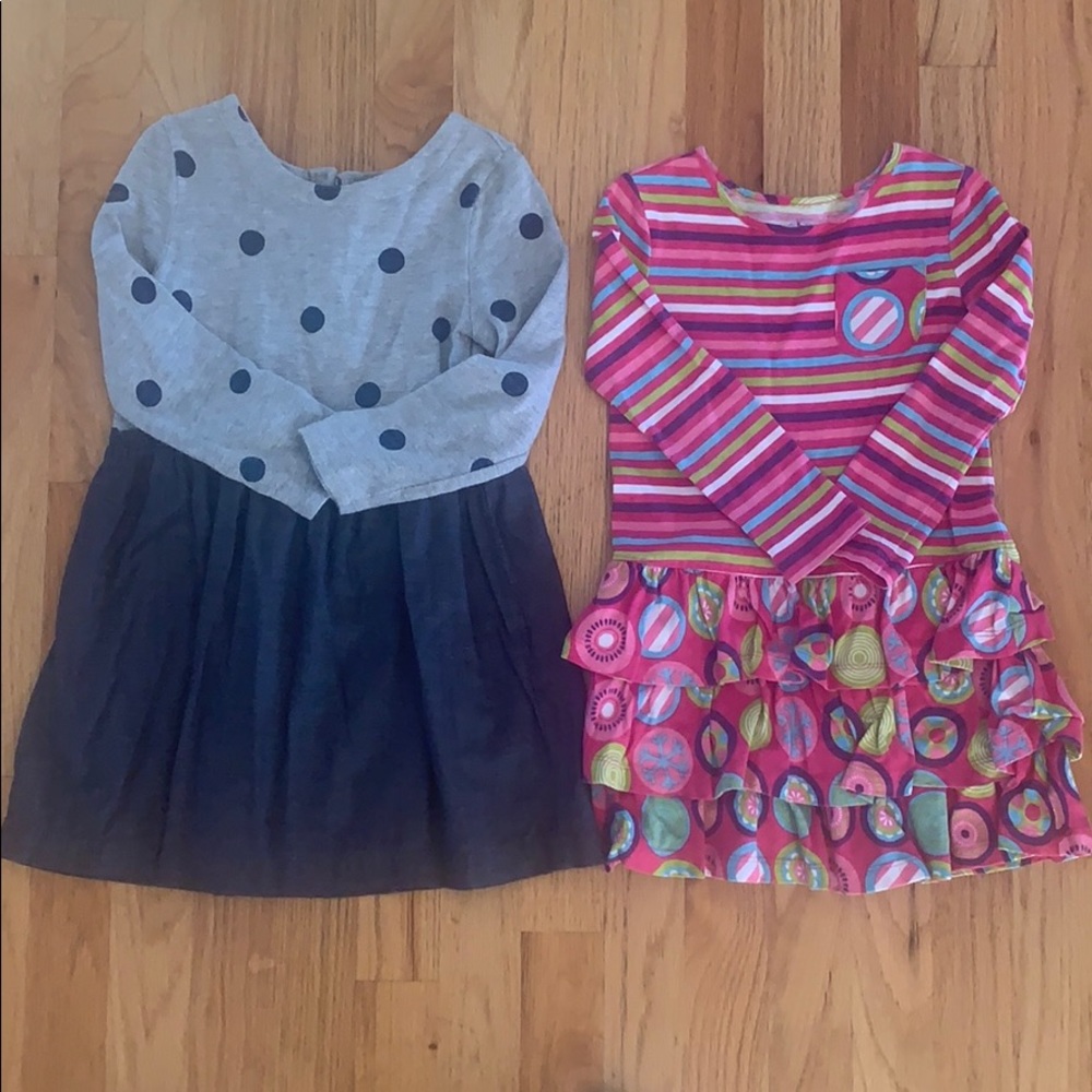 Girls size 4 winter dresses